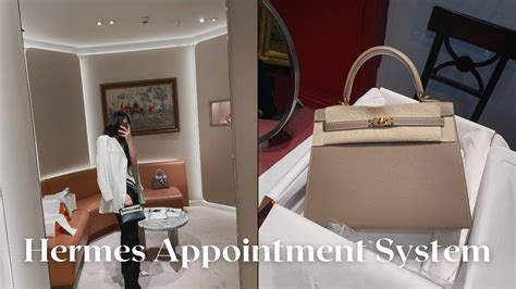 hermes appointment online paris